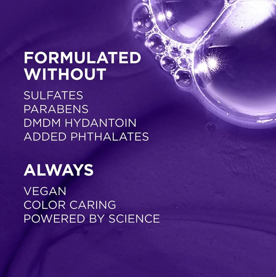 Sulfate Free Purple Shampoo for Toning Blonde or Bleached Hair