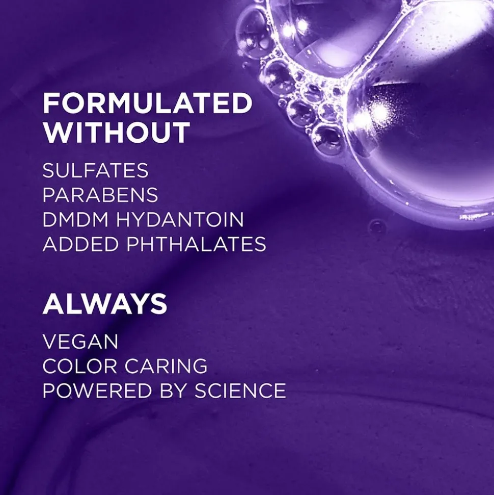Sulfate Free Purple Shampoo for Toning Blonde or Bleached Hair