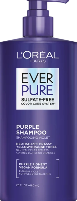 Sulfate Free Purple Shampoo for Toning Blonde or Bleached Hair