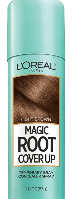 Temporary Root Cover Up Spray for Gray Root Coverage