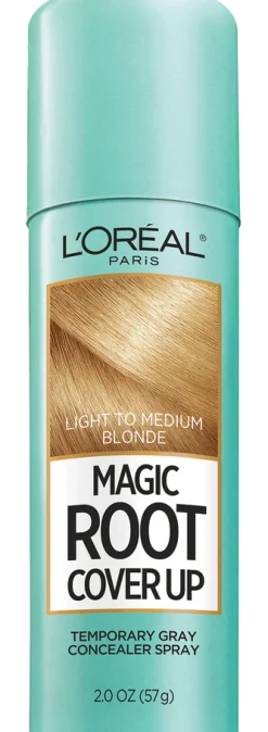 Temporary Root Cover Up Spray for Gray Root Coverage