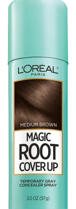 Temporary Root Cover Up Spray for Gray Root Coverage