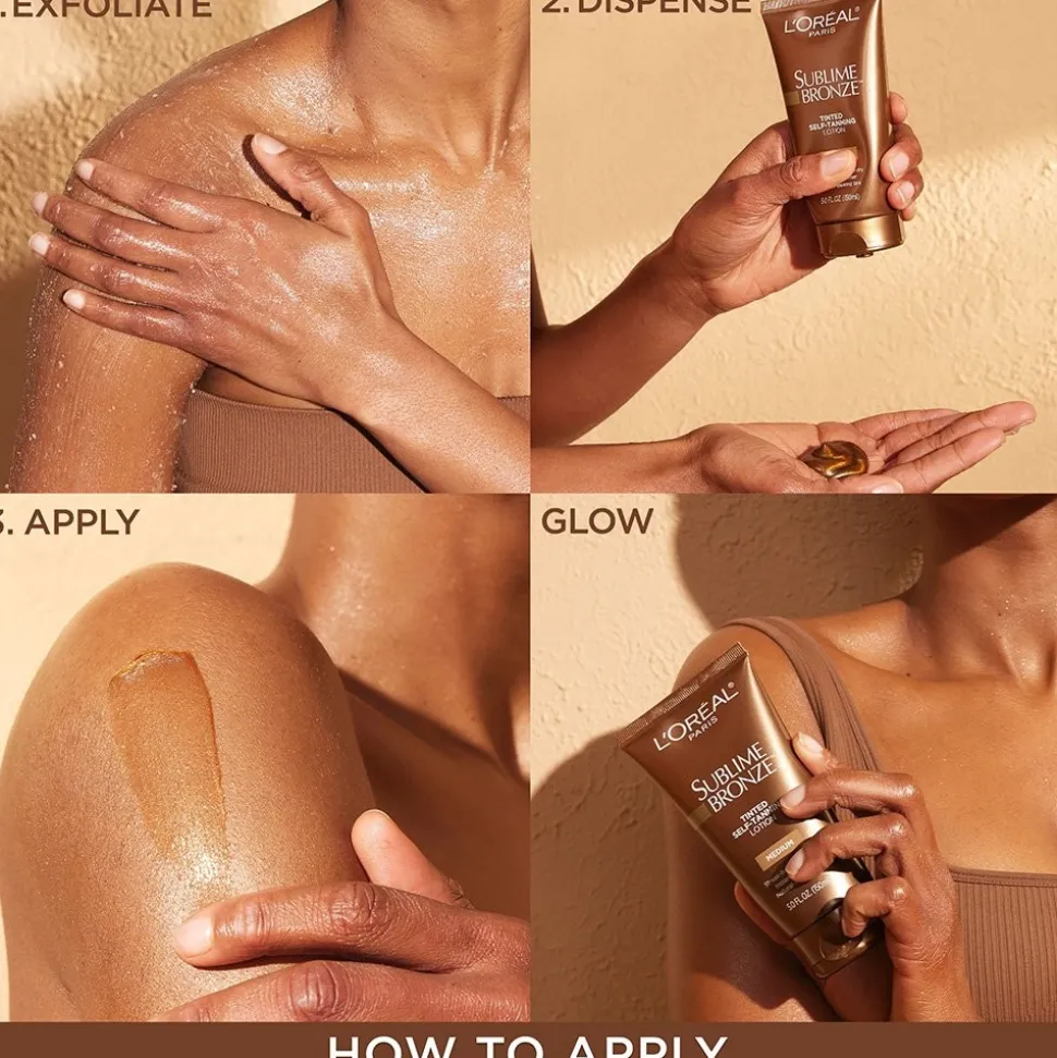 Tinted Self-Tanning Lotion Medium Natural Tan