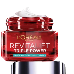 Triple Power Anti-Aging Moisturizer for Wrinkles, Firmness & Brightness, Fragrance-Free