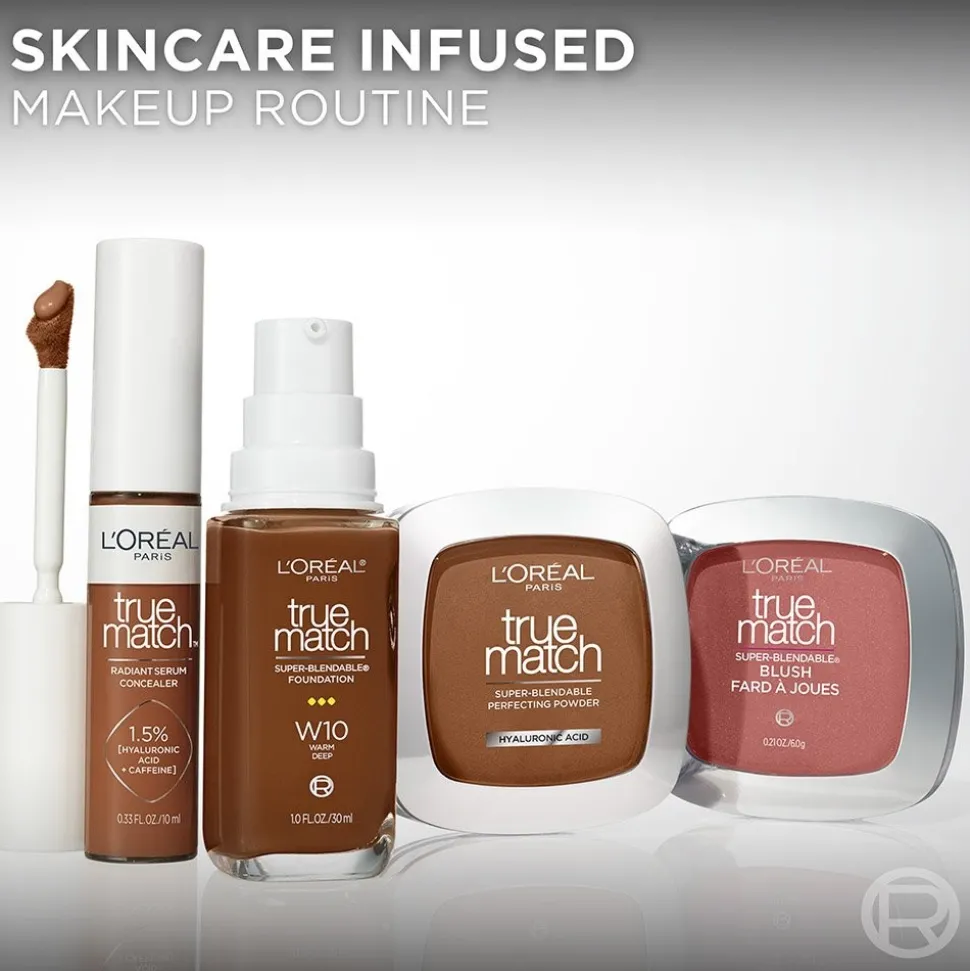 True Match Super-Blendable Skincare Infused Foundation for Buildable Medium Coverage