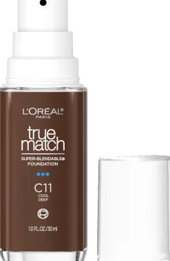 True Match Super-Blendable Skincare Infused Foundation for Buildable Medium Coverage