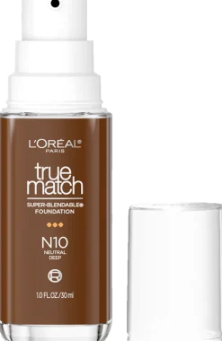 True Match Super-Blendable Skincare Infused Foundation for Buildable Medium Coverage