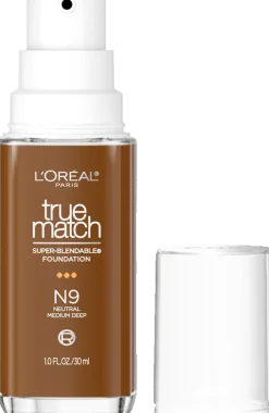 True Match Super-Blendable Skincare Infused Foundation for Buildable Medium Coverage