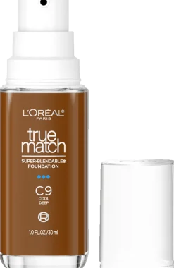 True Match Super-Blendable Skincare Infused Foundation for Buildable Medium Coverage