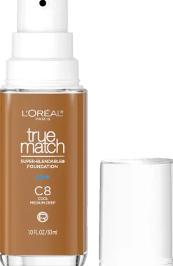 True Match Super-Blendable Skincare Infused Foundation for Buildable Medium Coverage