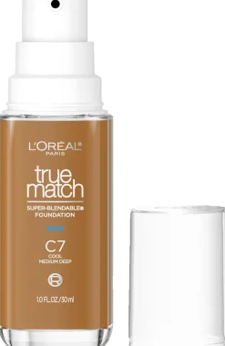 True Match Super-Blendable Skincare Infused Foundation for Buildable Medium Coverage