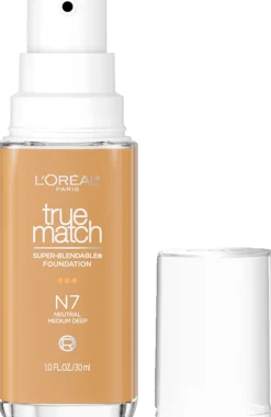 True Match Super-Blendable Skincare Infused Foundation for Buildable Medium Coverage