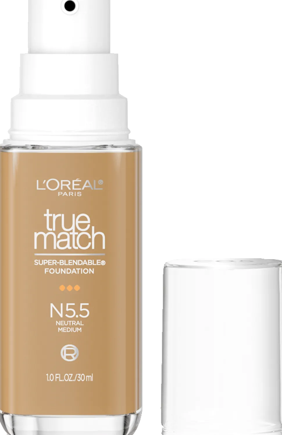 True Match Super-Blendable Skincare Infused Foundation for Buildable Medium Coverage