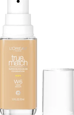 True Match Super-Blendable Skincare Infused Foundation for Buildable Medium Coverage