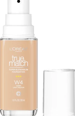 True Match Super-Blendable Skincare Infused Foundation for Buildable Medium Coverage