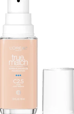 True Match Super-Blendable Skincare Infused Foundation for Buildable Medium Coverage