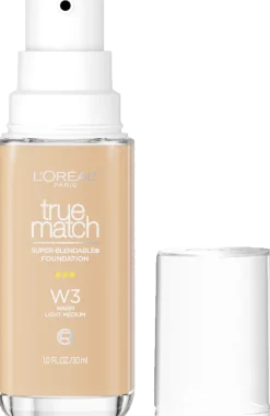 True Match Super-Blendable Skincare Infused Foundation for Buildable Medium Coverage
