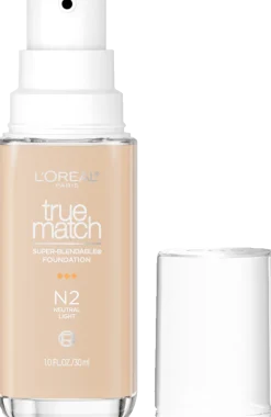 True Match Super-Blendable Skincare Infused Foundation for Buildable Medium Coverage