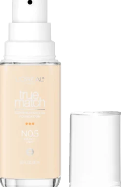 True Match Super-Blendable Skincare Infused Foundation for Buildable Medium Coverage