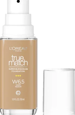 True Match Super-Blendable Skincare Infused Foundation for Buildable Medium Coverage