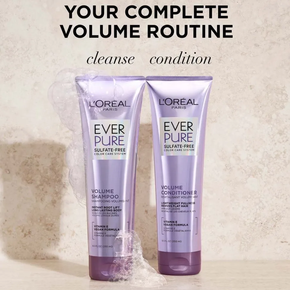 Volume Sulfate Free Shampoo For Reviving Fine Hair