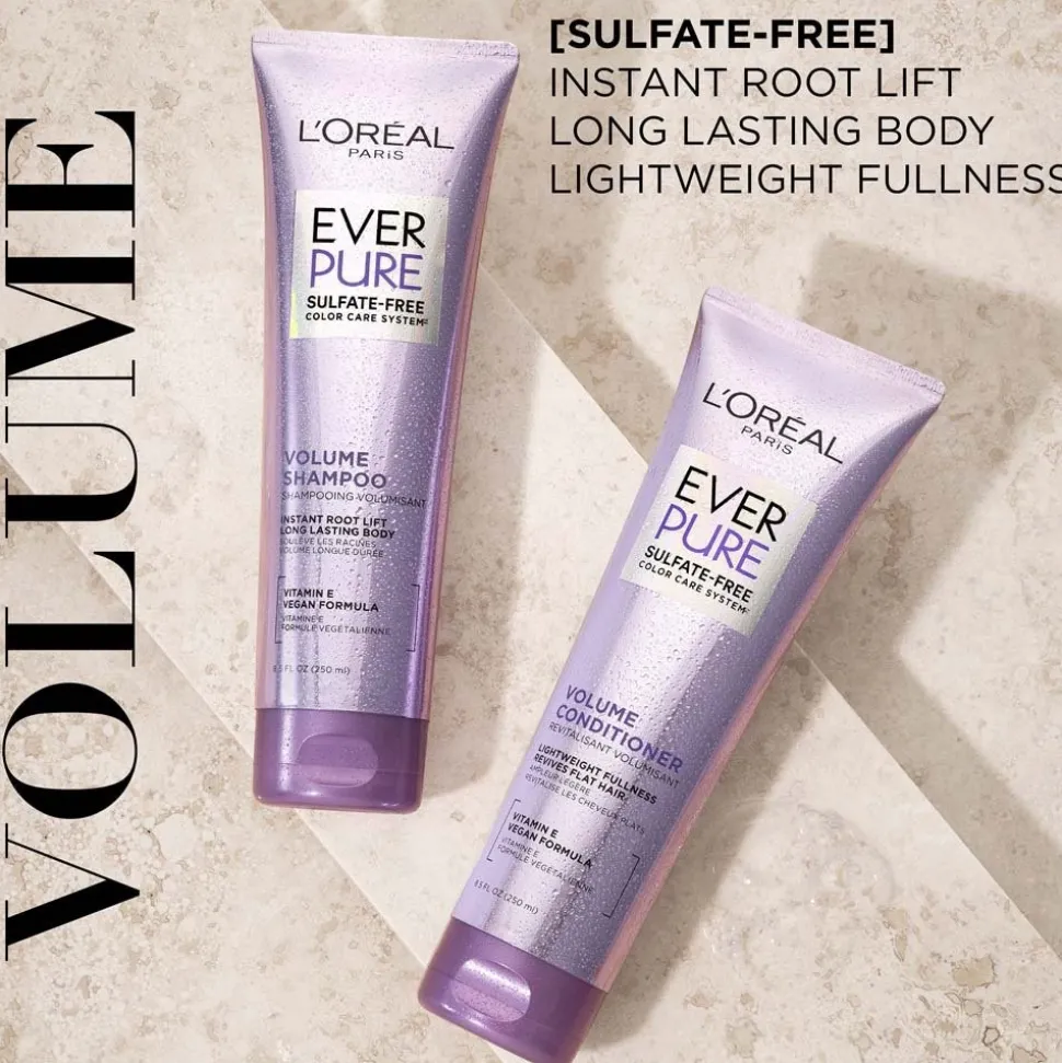 Volume Sulfate Free Shampoo For Reviving Fine Hair