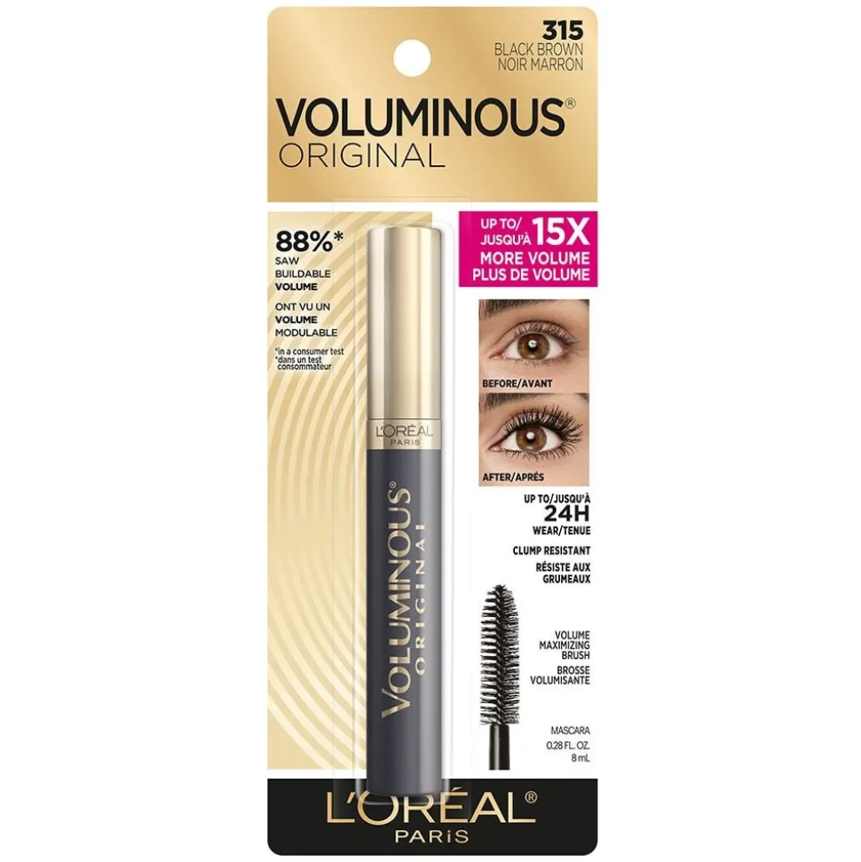 Voluminous Original Washable Mascara for Bold Volume and Color