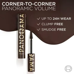 Voluminous Panorama Washable Mascara for Corner to Corner Volume