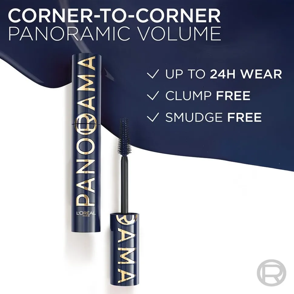 Voluminous Panorama Washable Mascara for Corner to Corner Volume